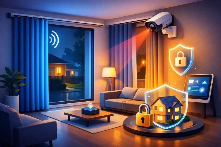 Automatic Curtains for Home Security