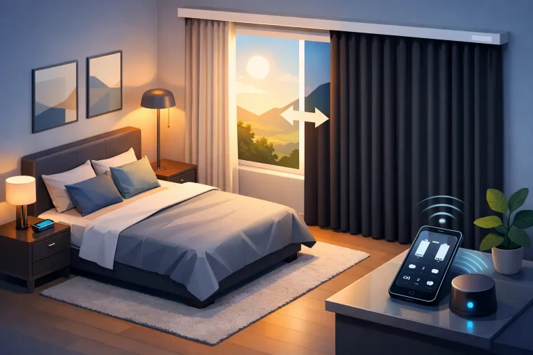Automated Blackout Curtains Bedroom Guide