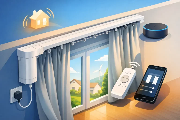 Electric Curtain Track Guide for UK Homes