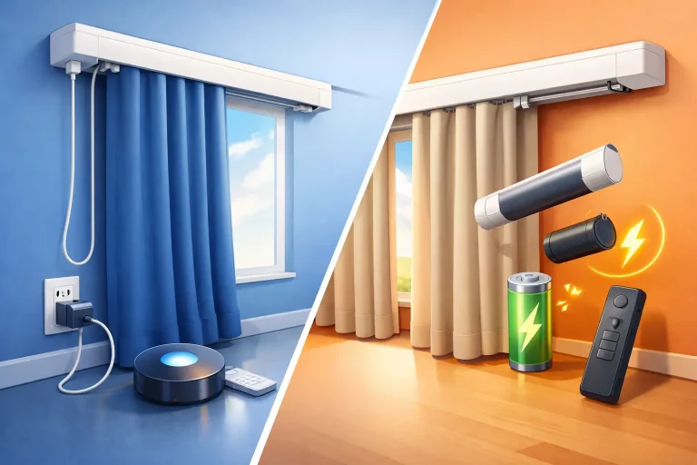 Hardwired or Battery Curtains?