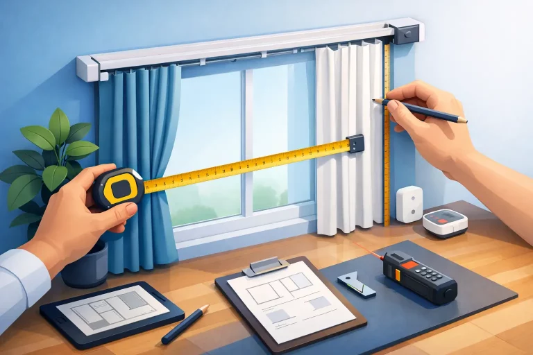 How to Measure Electric Curtains Correctly