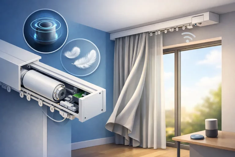 What Makes a Quiet Motorised Curtain System?