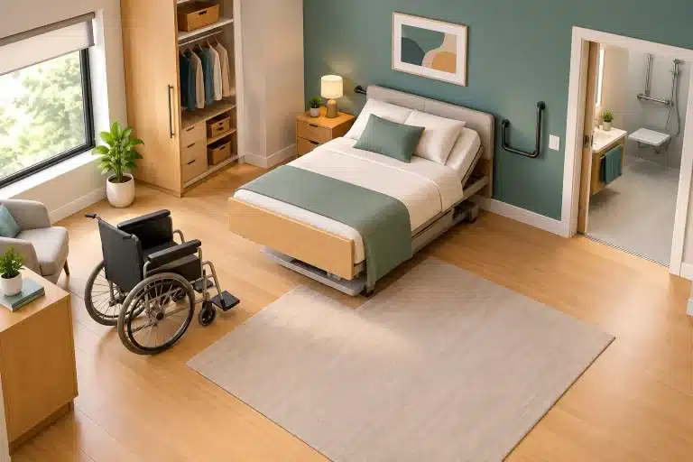 An Accessible Bedroom Project That Works Daily
