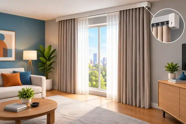 When to Choose Hardwired Curtains at Home